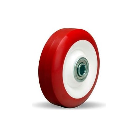 Hamilton Casters Hamilton Poly-Tech Wheel 4 x 1-3/8 - 3/8" Ball Bearing W-413-NF-3/8